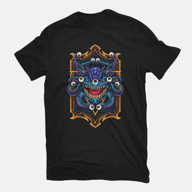The Beholder-womens basic tee-ShirtGoblin