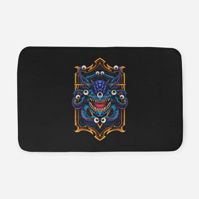 The Beholder-none memory foam bath mat-ShirtGoblin
