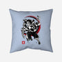 Demon Slayer Sumi-E-none removable cover w insert throw pillow-DrMonekers