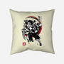 Demon Slayer Sumi-E-none removable cover w insert throw pillow-DrMonekers