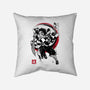 Demon Slayer Sumi-E-none removable cover w insert throw pillow-DrMonekers