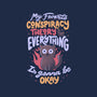 Conspiracy Theory-none adjustable tote-eduely