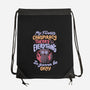 Conspiracy Theory-none drawstring bag-eduely