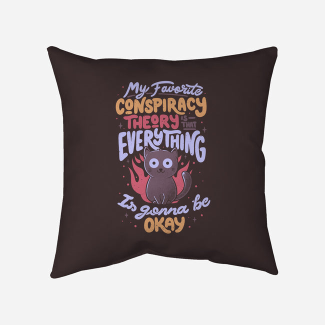 Conspiracy Theory-none removable cover throw pillow-eduely