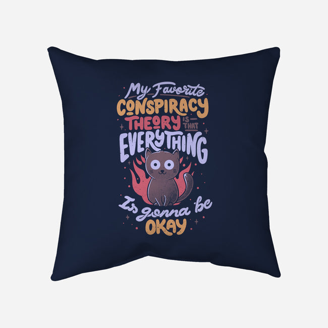 Conspiracy Theory-none removable cover throw pillow-eduely