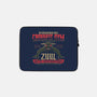 Interdimensional CrossFit-none zippered laptop sleeve-teesgeex