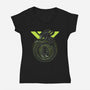 Xeno Evolution-womens v-neck tee-Maxman58