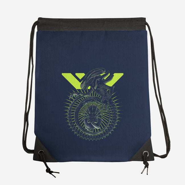 Xeno Evolution-none drawstring bag-Maxman58