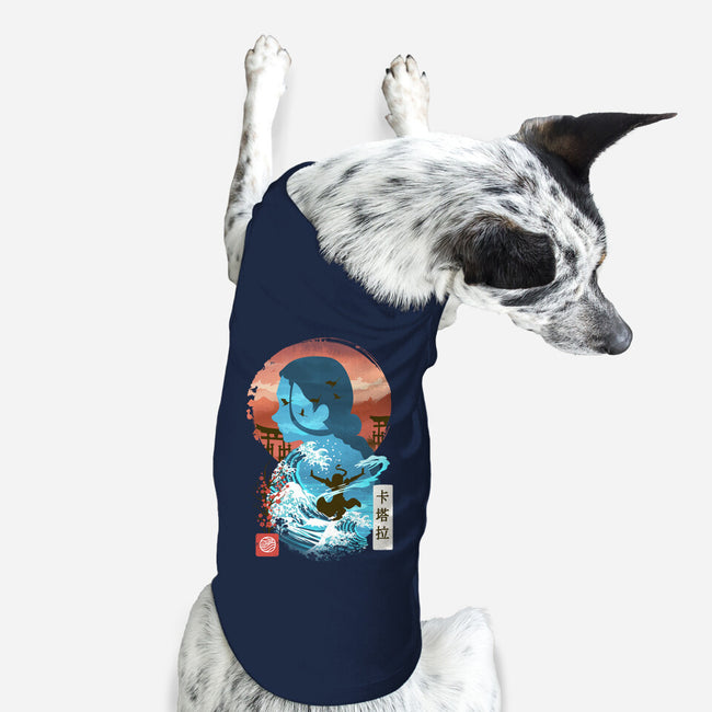 Ukiyo E Waterbender-dog basic pet tank-dandingeroz