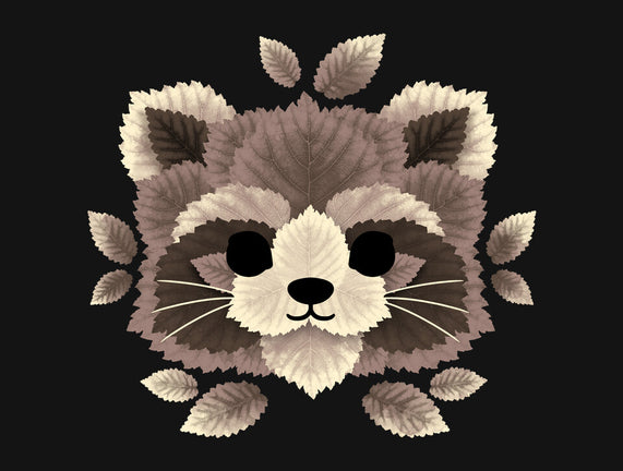 Raccoon Of Leaves