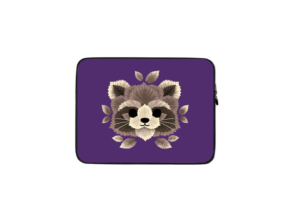 Raccoon Of Leaves