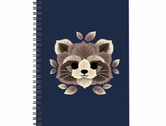 Raccoon Of Leaves