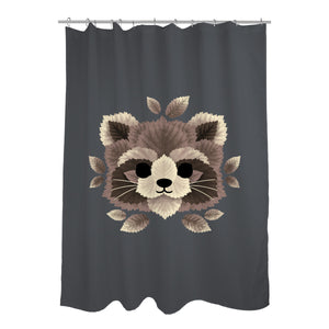 Raccoon Of Leaves
