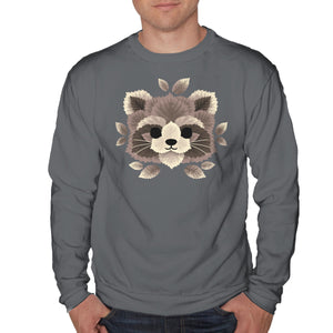 Raccoon Of Leaves