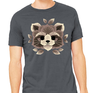Raccoon Of Leaves