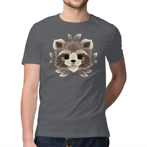 Raccoon Of Leaves