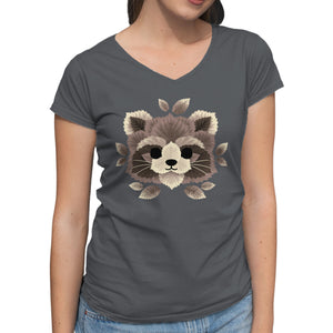 Raccoon Of Leaves