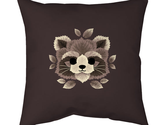 Raccoon Of Leaves