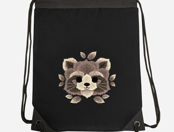 Raccoon Of Leaves