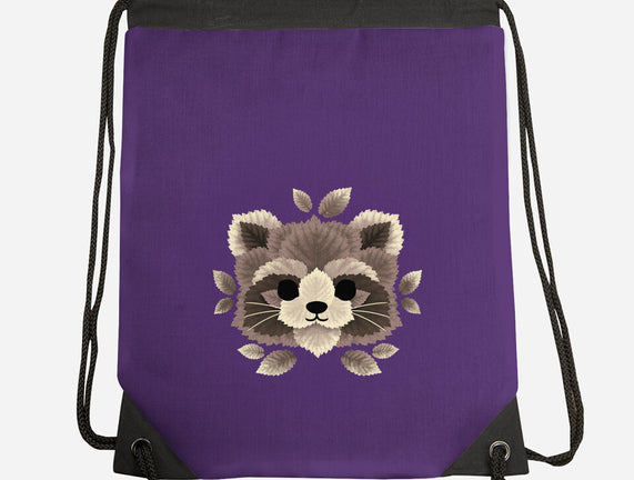 Raccoon Of Leaves