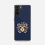 Raccoon Of Leaves-samsung snap phone case-NemiMakeit