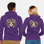 Raccoon Of Leaves-unisex zip-up sweatshirt-NemiMakeit
