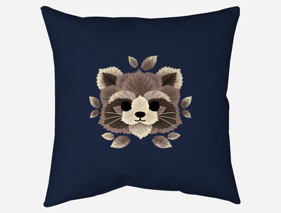 Raccoon Of Leaves