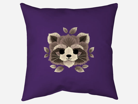 Raccoon Of Leaves