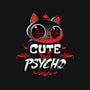 Cute But Psycho-womens fitted tee-tobefonseca