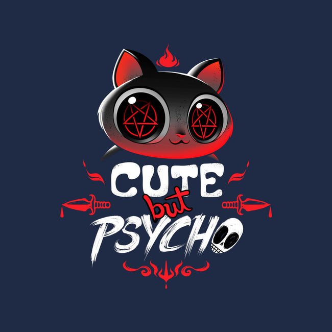 Cute But Psycho-none stretched canvas-tobefonseca