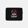 Cute But Psycho-none zippered laptop sleeve-tobefonseca