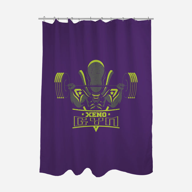 Xeno Gym-none polyester shower curtain-jrberger