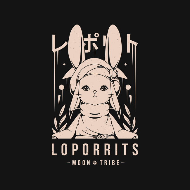 Loporrits Moon Tribe-none fleece blanket-Alundrart