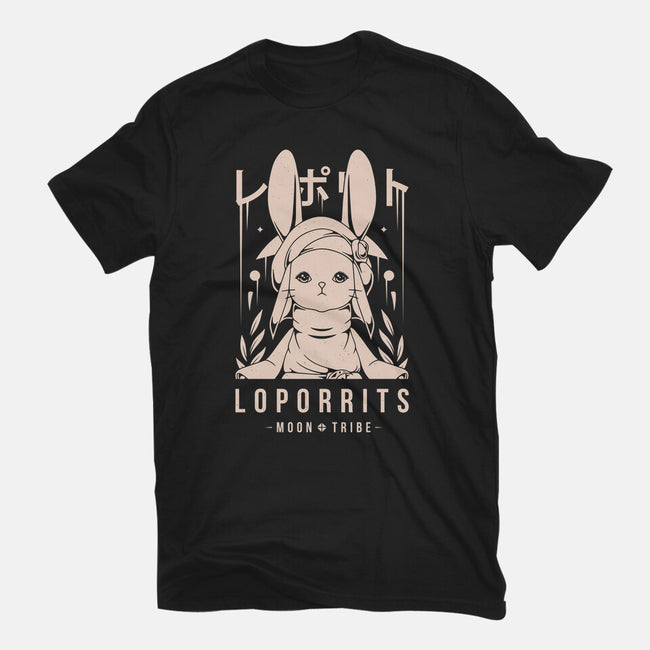 Loporrits Moon Tribe-womens basic tee-Alundrart