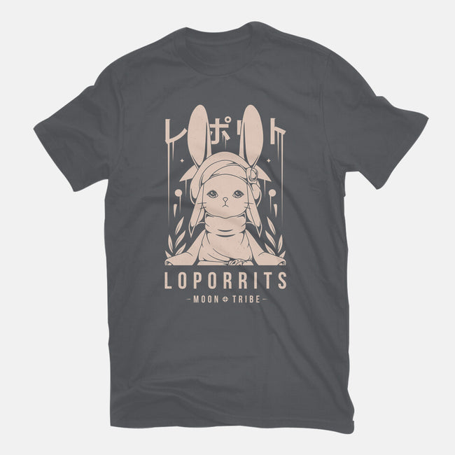 Loporrits Moon Tribe-womens basic tee-Alundrart