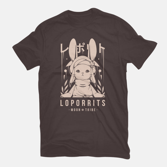 Loporrits Moon Tribe-womens basic tee-Alundrart