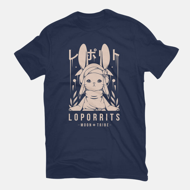 Loporrits Moon Tribe-womens basic tee-Alundrart