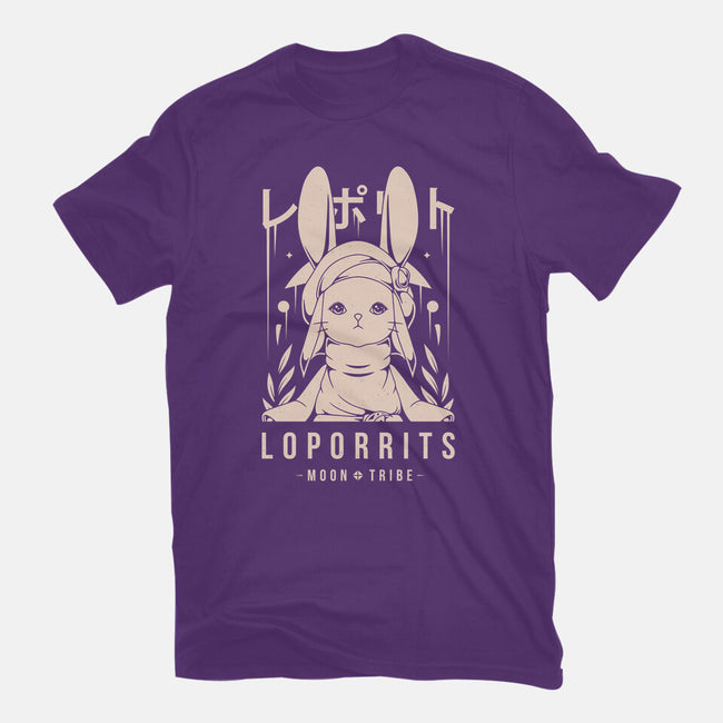 Loporrits Moon Tribe-womens basic tee-Alundrart