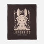 Loporrits Moon Tribe-none fleece blanket-Alundrart