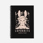 Loporrits Moon Tribe-none dot grid notebook-Alundrart