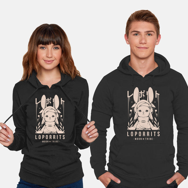 Loporrits Moon Tribe-unisex pullover sweatshirt-Alundrart