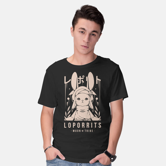Loporrits Moon Tribe-mens basic tee-Alundrart