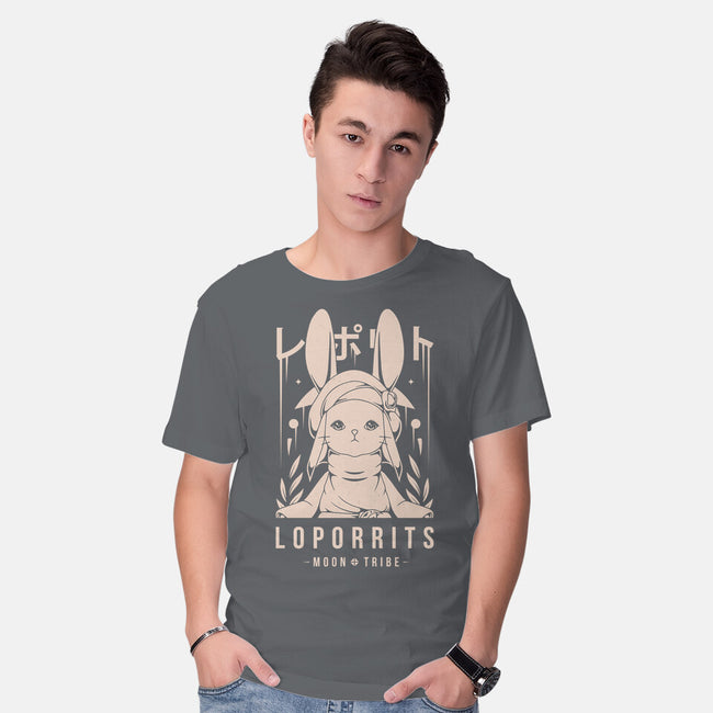 Loporrits Moon Tribe-mens basic tee-Alundrart