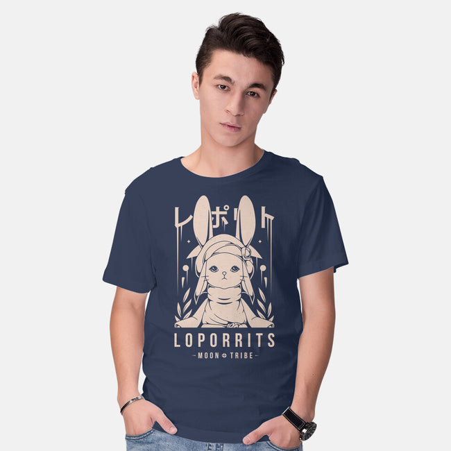 Loporrits Moon Tribe-mens basic tee-Alundrart