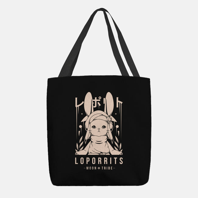Loporrits Moon Tribe-none basic tote-Alundrart