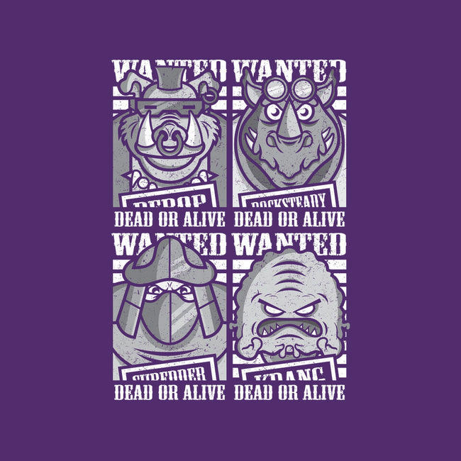 TMNT's Most Wanted-womens fitted tee-jrberger