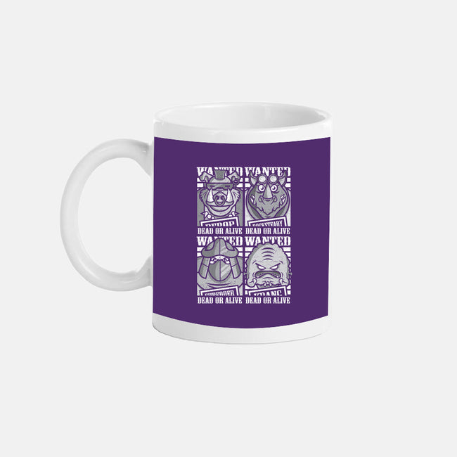 TMNT's Most Wanted-none glossy mug-jrberger
