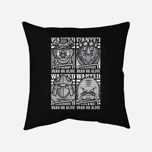 TMNT's Most Wanted-none removable cover w insert throw pillow-jrberger