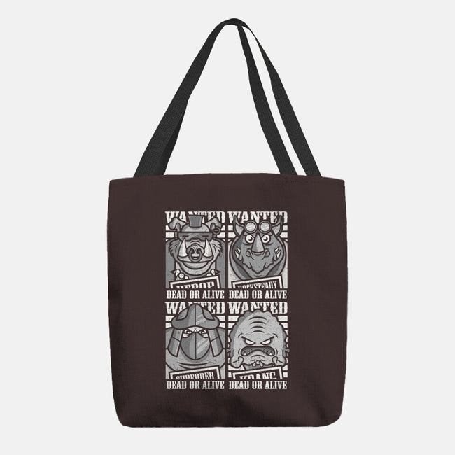 TMNT's Most Wanted-none basic tote-jrberger