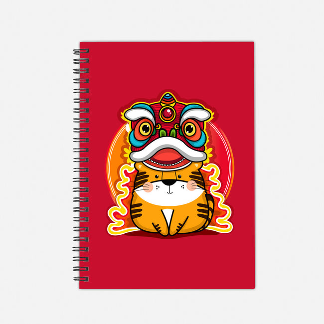 Year Of The Tiger-none dot grid notebook-krisren28